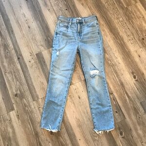 Madewell The Perfect Vintage Jean | Light Wash | Size 25 | Coffey Wash